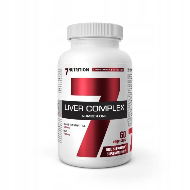 2 SZTUKI - 7NUTRITION Liver Complex (60 kaps.)