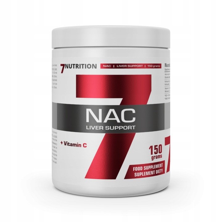 2 SZTUKI - 7NUTRITION NAC - N-acetylo L-cysteina (150 g)