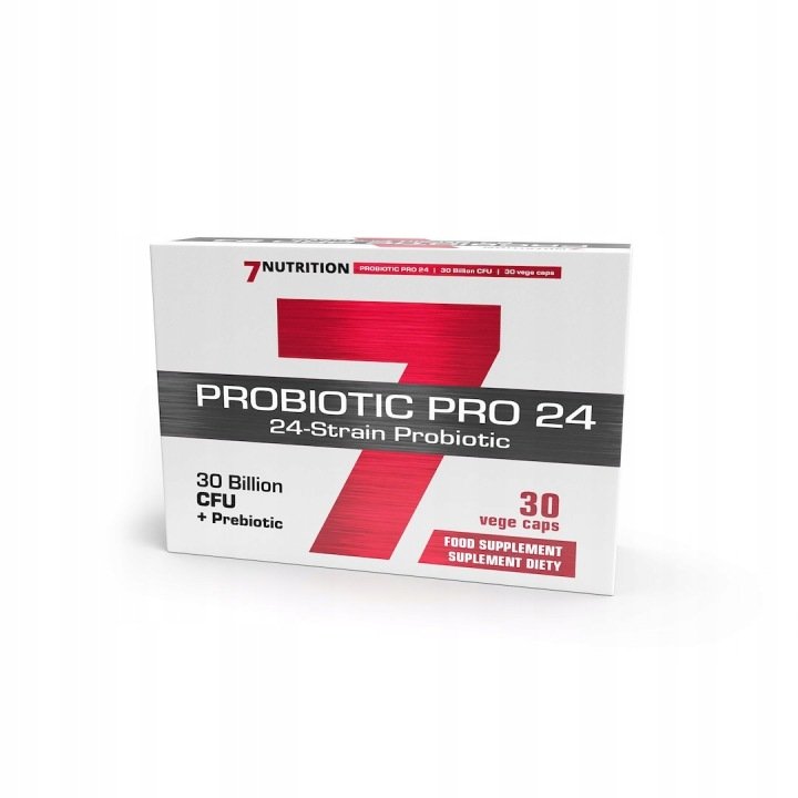 2 SZTUKI - 7NUTRITION Probiotic Pro 24 (30 kaps.)