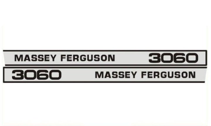2x-Naklejki-Tabliczki-MF-3060-MASSEY-FERGUSON-96x1210mm 2x Naklejki Tabliczki MF 3060 MASSEY FERGUSON 96x1210mm