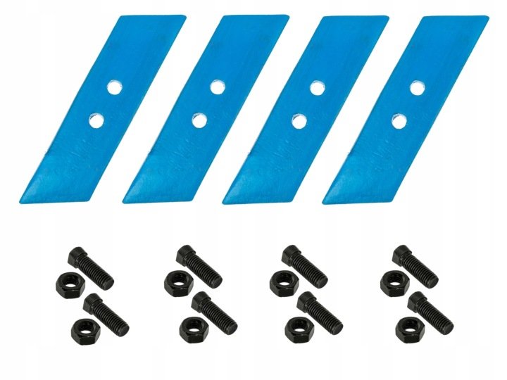 4x-Dluto-do-pluga-Kverneland-063090-agregatu-lewe-8x-sruby-M12-komplet 4x Dłuto do pługa Kverneland 063090 agregatu lewe + 8x śruby M12 komplet