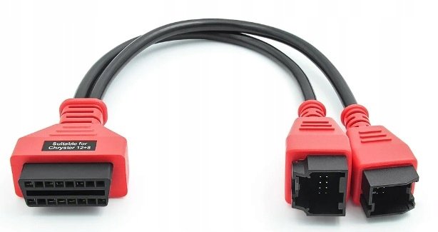 UNIWERSALNY ADAPTER FCA 12+8 DO CHRYSLER JEEP FIAT ALFA BYPASS GATEWAY OBD2