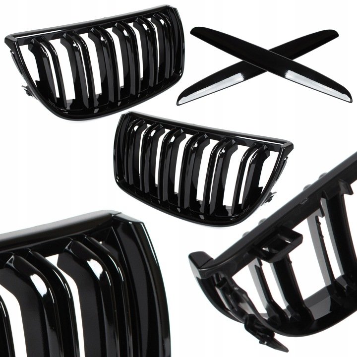 ATRAPA-NERKI-GRILL-KRATKA-do-BMW-3-E90-E91-BLACK-M3-2005-2009 ATRAPA NERKI GRILL KRATKA do BMW 3 E90 E91 BLACK M3 2005-2009
