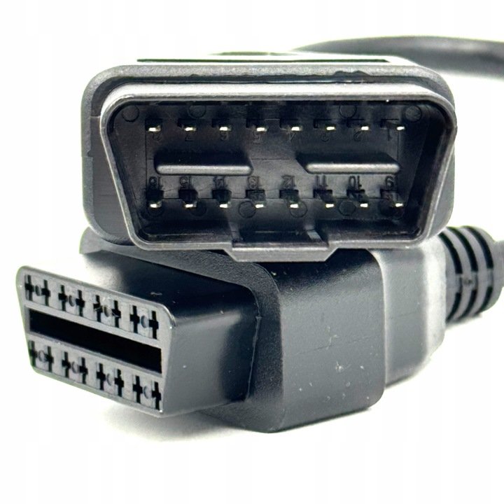 Adapter-Przedluzka-Przedluzacz-OBD2-Do-Interfejs-Diagnostyczny-Skaner-30-CM ADAPTER SURIX PRZEDŁUŻKA PRZEDŁUŻACZ OBD2 - OBDII 16 PIN 36 cm