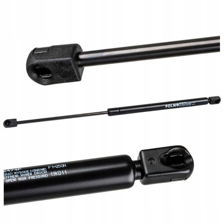 Amortyzator gazowy szyby przedni lewy 490mm 250Nm Case 82022474 Polmo