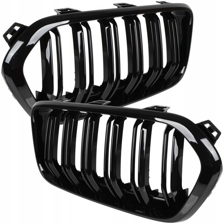 Atrapa Grill Nerki do BMW X2 F39 M Performance Czarny Połysk
