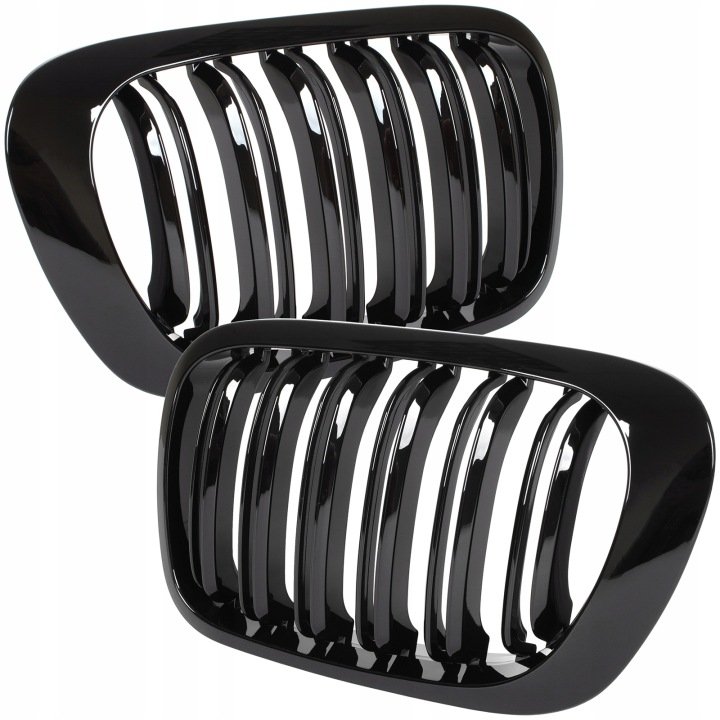 Atrapa-Nerki-Grill-BMW-3-E46-Coupe-Cabrio-Przed-lift-MP-Style-Czarny-Polysk Atrapa Nerki Grill BMW 3 E46 Coupe Cabrio Przed lift MP Style Czarny Połysk