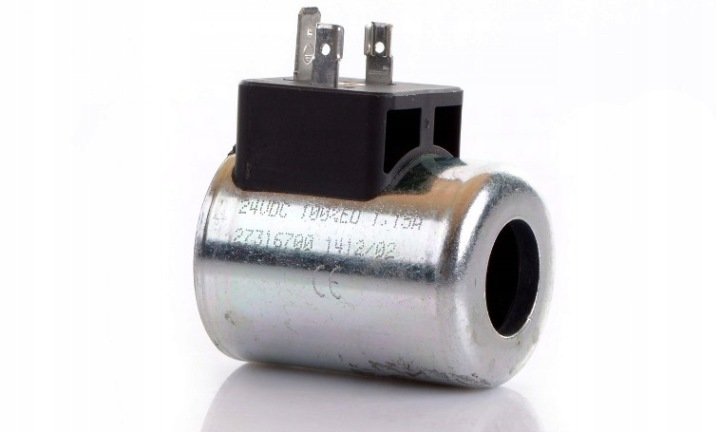 Cewka-elektrozaworu-24V-fi-19mm-dl-49-4mm-KREV-03 Cewka elektrozaworu 24V fi 19mm dł. 49,4mm KREV-03