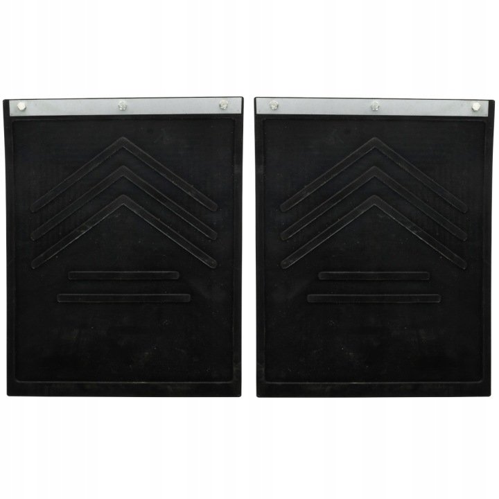 Chlapacze C-360 D-47 błotnika tylnego, gumowe z okuciem metalowym 30x40cm