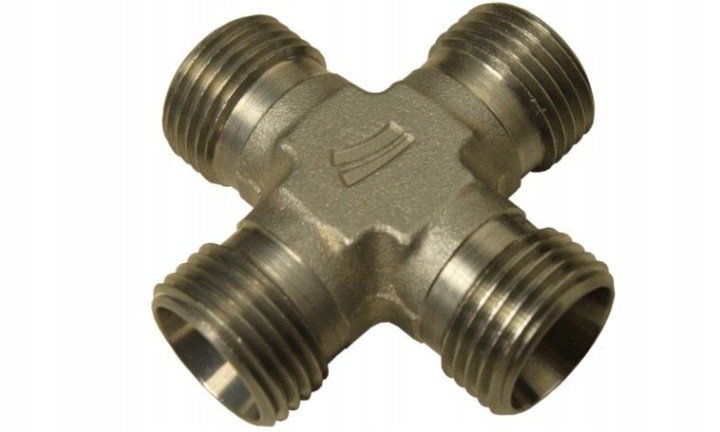 Czwornik-hydrauliczny-M18x1-5-12L-do-przewodow Czwórnik hydrauliczny M18x1,5 12L do przewodów