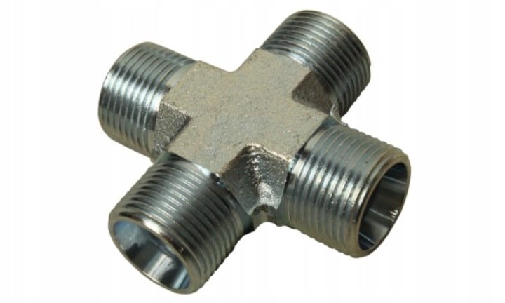 Czwornik-hydrauliczny-M22x1-5mm-BBBB-15L-stozek-wewnetrzny-zlacze Czwórnik hydrauliczny M22x1,5mm BBBB 15L stożek wewnętrzny złącze