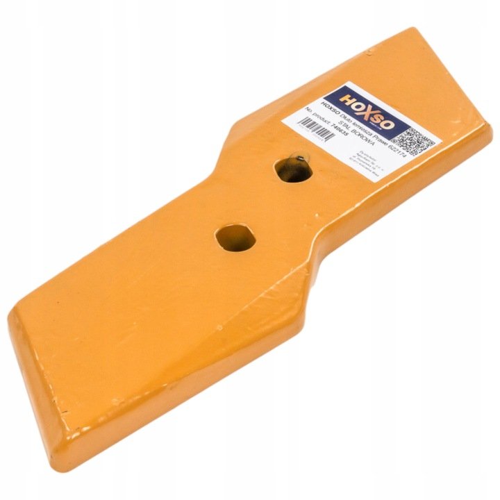 Dłuto lemiesza Kuhn prawe 270x15mm nakładka | Stal Borowa | 622174| HOXSO