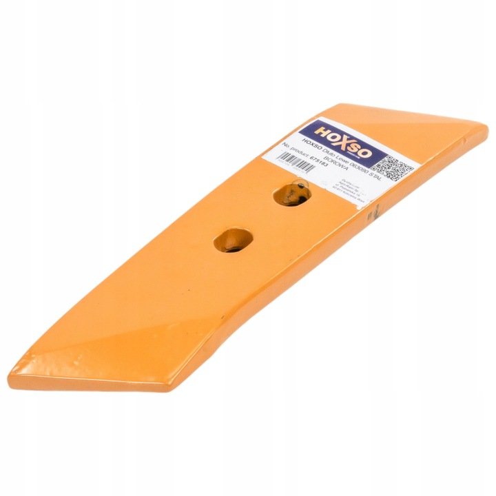 Dłuto lemiesza Kverneland lewe 230x12mm nakładka Stal Borowa 063090 | HOXSO