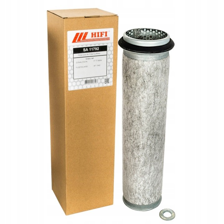 Filtr powietrza HIFI SA 11792 Claas Case Renalut