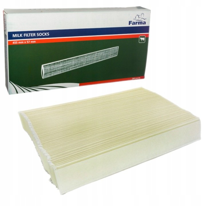 Filtr rurowy do mleka 320x57mm 200 sztuk Farma