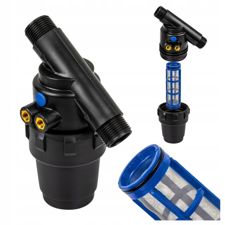 Filtr skośny do opryskiwacza gwint zewnętrzny calowy 3/4" 50 mesh Arag