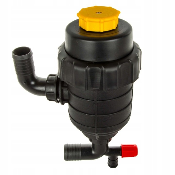 Filtr ssawny z zaworem odcinającym kolano 40mm