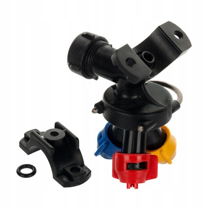 GLOWICA-POTROJNA-OPRYSKIWACZA-NA-RURKE-25mm GŁOWICA POTRÓJNA OPRYSKIWACZA NA RURKĘ 25mm