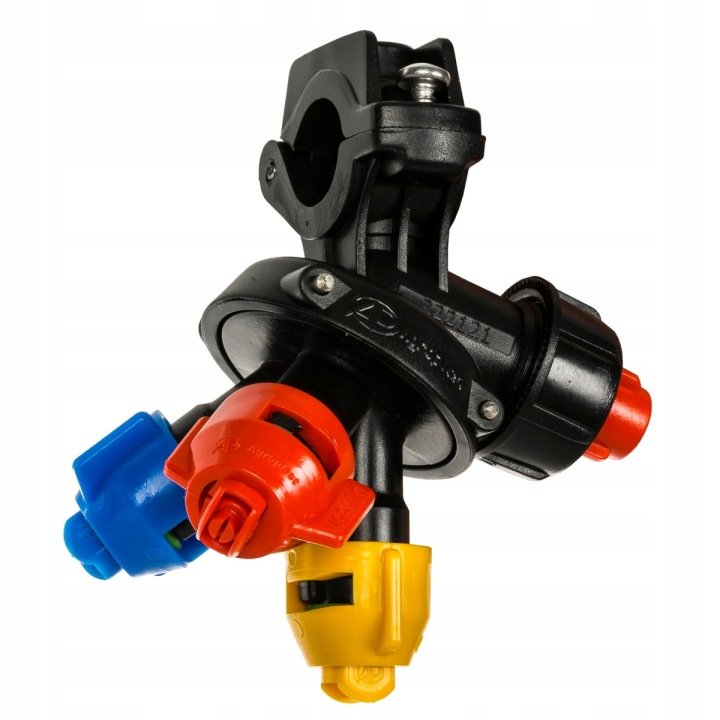 Glowica-potrojna-opryskiwacza-na-rurke-20mm-fi-7 Głowica potrójna opryskiwacza na rurkę 20mm fi 7