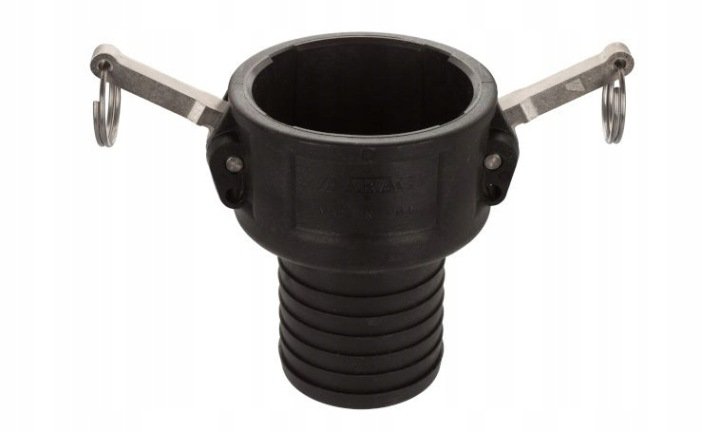 Gniazdo-Camlock-typ-C-PP-Arag-na-waz-3-75mm Gniazdo Camlock typ C PP Arag na wąż 3" 75mm