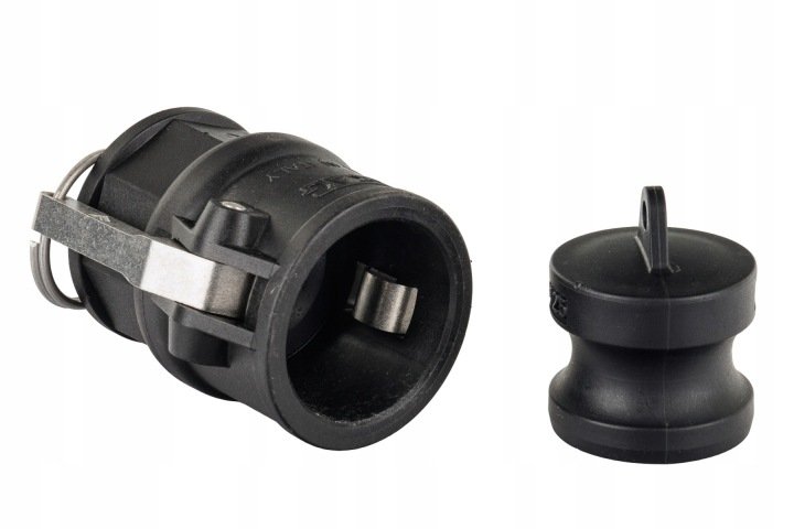 Gniazdo Camlock typ D PP 1 1/4 + zaślepka Camlock