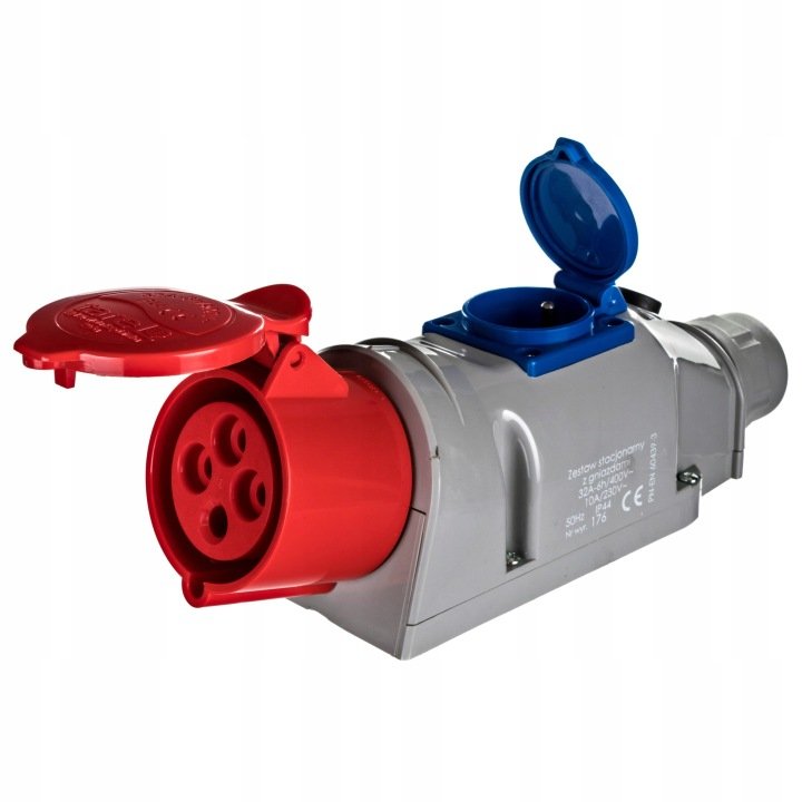 Gniazdo siłowe PCV 4x32A + 230V