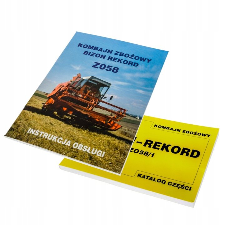 INSTRUKCJA-NAPRAW-KATALOG-CZESCI-BIZON-Z-058-058 INSTRUKCJA NAPRAW + KATALOG CZĘŚCI BIZON Z-058 058