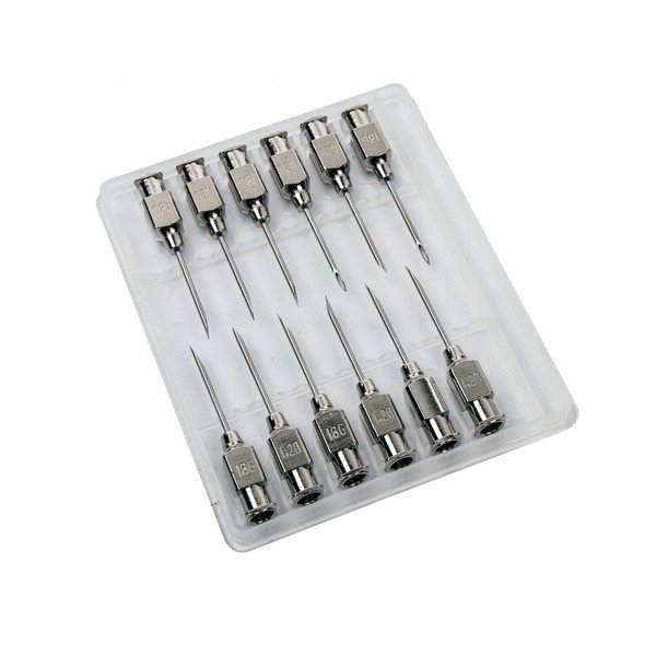 Igła weterynaryjna wielokrotnego użytku 1,0x10mm 1