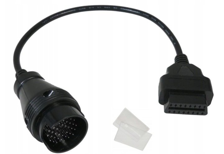 KABEL-ADAPTER-OBD2-PRZEJSCIOWKA-38PIN-MERCEDES-W124-W140-W202-W210-GRATIS OBD2 PRZEDŁUŻACZ PRZEDŁUŻKA ADAPTER Włącznik