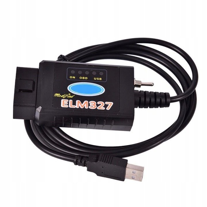 Skaner samochodowy OBD2 ELM327 przełącznik HS MS CAN CH340