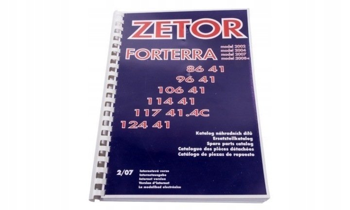KATALOG CZĘŚCI ZETOR 8641-12441 FORTERRA