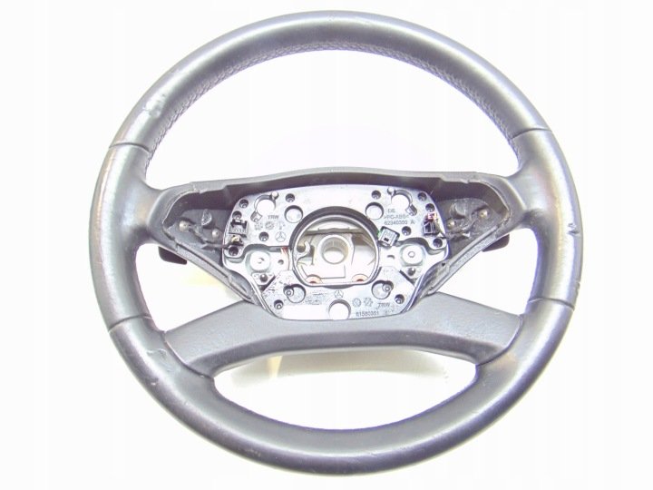 KIEROWNICA CZARNA SKÓRA ŁOPATKI MERCEDES S W221 A2219063800