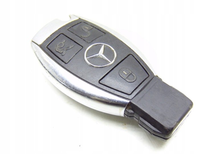 KLUCZYK PILOT 3 PRZYCISKI CHROM MERCEDES CLS W219