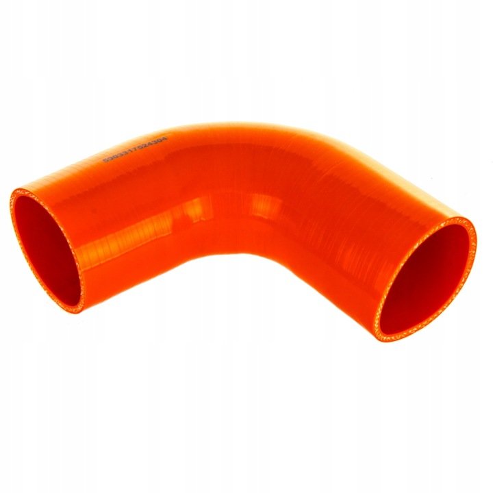 Kolanko kolano silikonowe kąt 90 stopni fi 76mm 150x150mm GMP 0,3MPa
