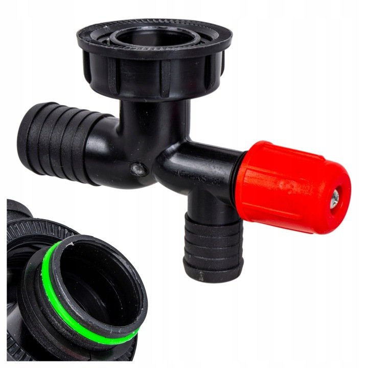 Kolanko spustowe filtra ssawnego 1 1/2" 32x25mm Agroplast