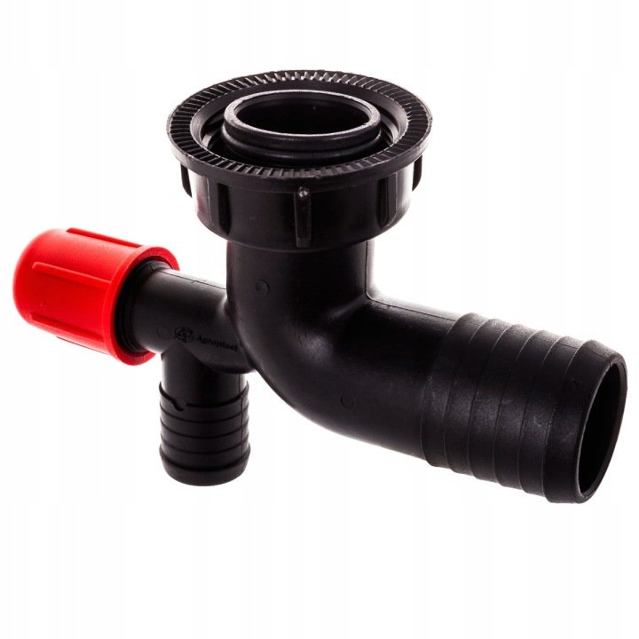 Kolanko spustowe filtra ssawnego fi 40mm AP14KS40