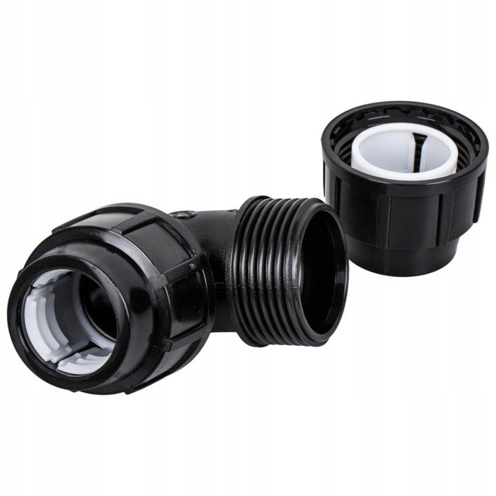 Kolano-PE-fi-40mm-ksztaltka-wodociagowa Kolano PE fi 40mm kształtka wodociągowa
