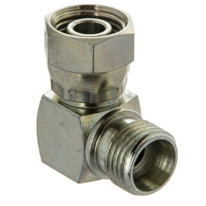 Kolano hydrauliczne gw. M16x1,5 / gz. M16x1,5
