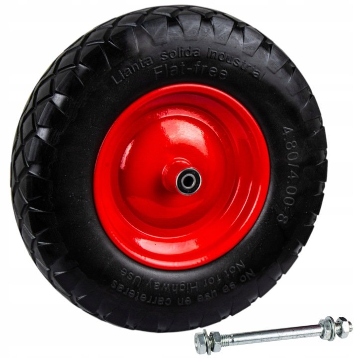 Kolo-do-taczki-pelne-4-00-8-bezdetkowe-z-osia-12mm-w-zestawie Koło do taczki pełne 4.00-8 bezdętkowe z osią 12mm w zestawie