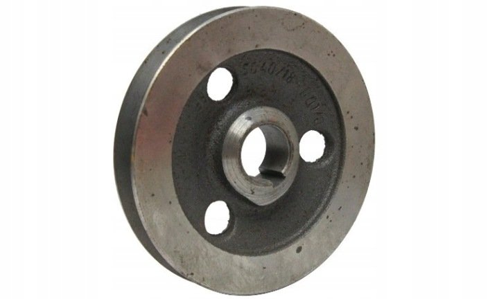 Kolo-pasowe-gorne-podajnik-klosowy-Bizon-fi-154mm Koło pasowe górne podajnik kłosowy Bizon fi 154mm