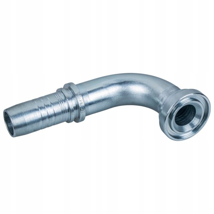 Końcówka hydrauliczna kolankowa 1" 90° złącze DN25 Manuli SFL ocynkowana