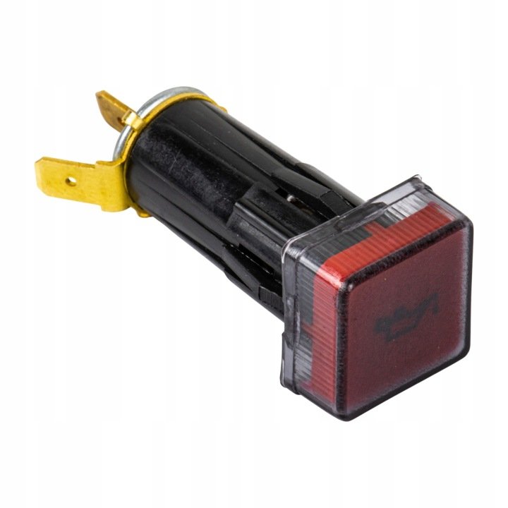 Kontrolka ciśnienia oleju Zetor 7540-10540 Komplet oprawka + żarówka