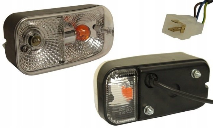 LAMPA PRZEDNIA LEWA ZETOR KIERUNEK + POZYCJA