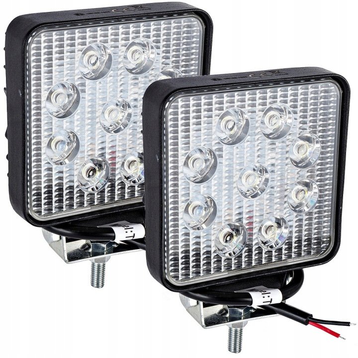 LAMPY-ROBOCZE-HALOGENY-LED-27W-9x3W-12V-24V-2-szt LAMPY ROBOCZE HALOGENY LED 27W 9x3W 12V 24V 2 szt.