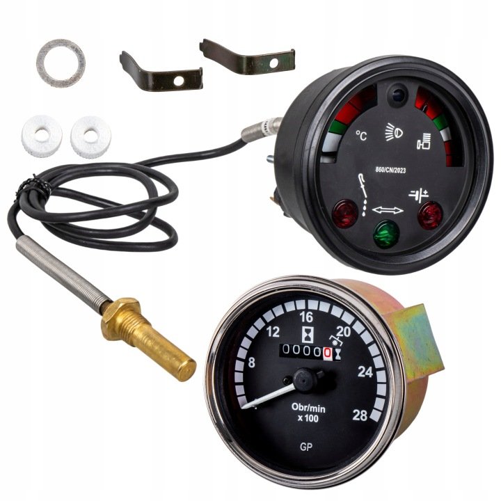 LICZNIK-MOTOGODZIN-OBROTOMIERZ-DWUWSKAZNIK-URSUS-C-330-C330 LICZNIK MOTOGODZIN OBROTOMIERZ + DWUWSKAŹNIK URSUS C-330 C330