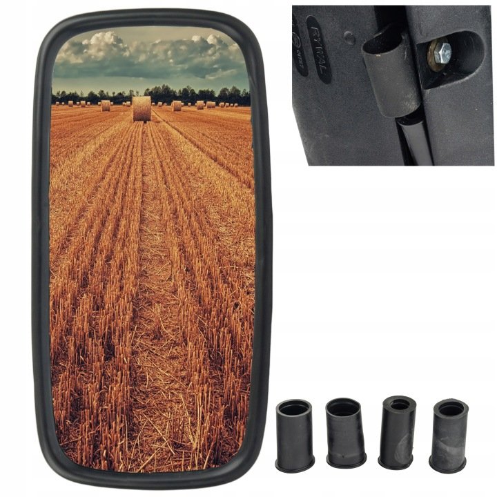 LUSTERKO-365x190mm-CASE-CLAAS-FENDT-ZETOR-PRONAR LUSTERKO 365x190mm CASE CLAAS FENDT ZETOR PRONAR