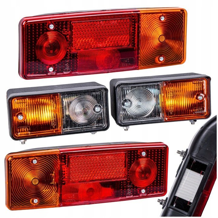 Lampa C-360 C-385 zespolona tylna przednia reflektor l+p komplet lamp