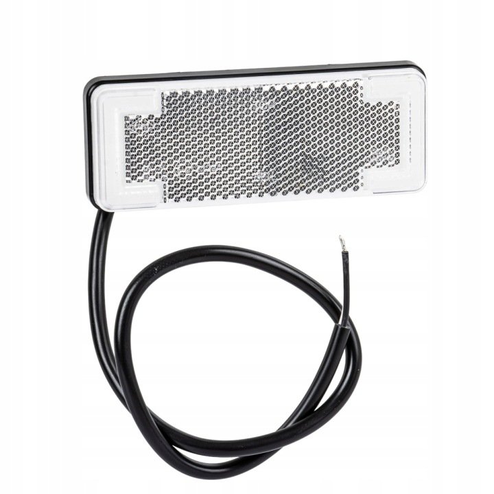 Lampa obrysowa przednia LED 12V 24V biała Horpol