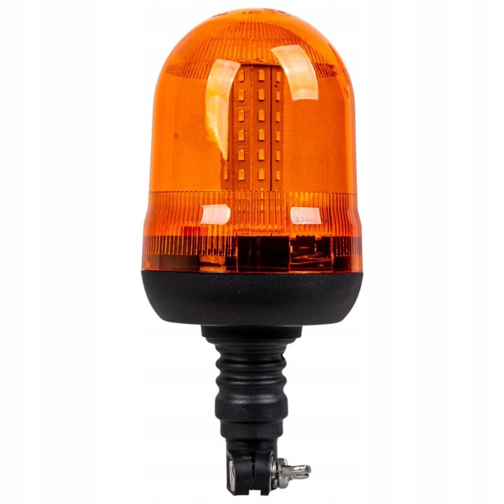 Lampa ostrzegawcza LED 12V 24V pomarańczowa mocowanie FLEX Homologacja E9