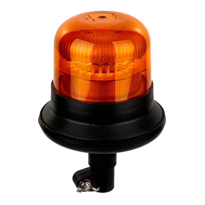 Lampa-ostrzegawcza-kogut-24-LED-na-trzpien-Horpol Lampa ostrzegawcza kogut 24 LED na trzpień Horpol